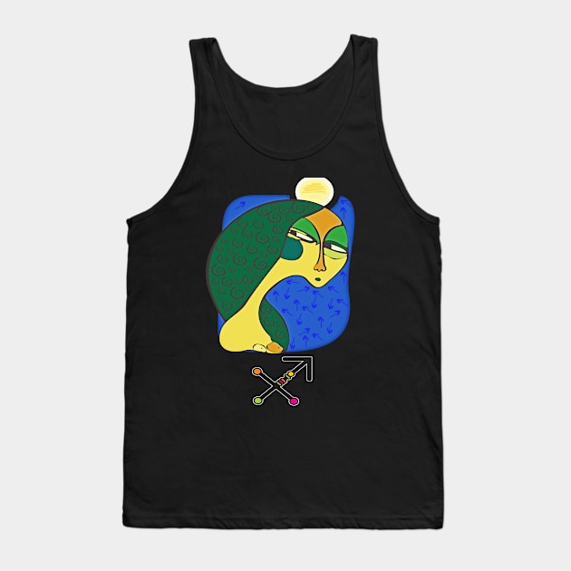 Sagittarius Zodiac Sign Tank Top by ZodiacSigns